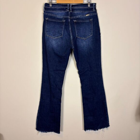 Kancan High Waisted Wide Leg Jeans Women's 30 - Picture 2 of 7